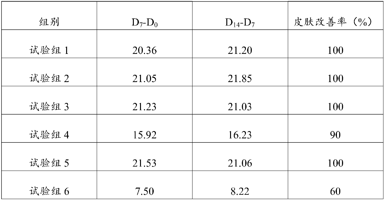 Composition capable of delaying aging, and skin care product containing composition