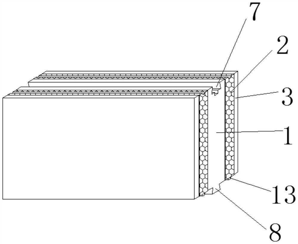 Full-isolation heat preservation building block convenient to fix and install