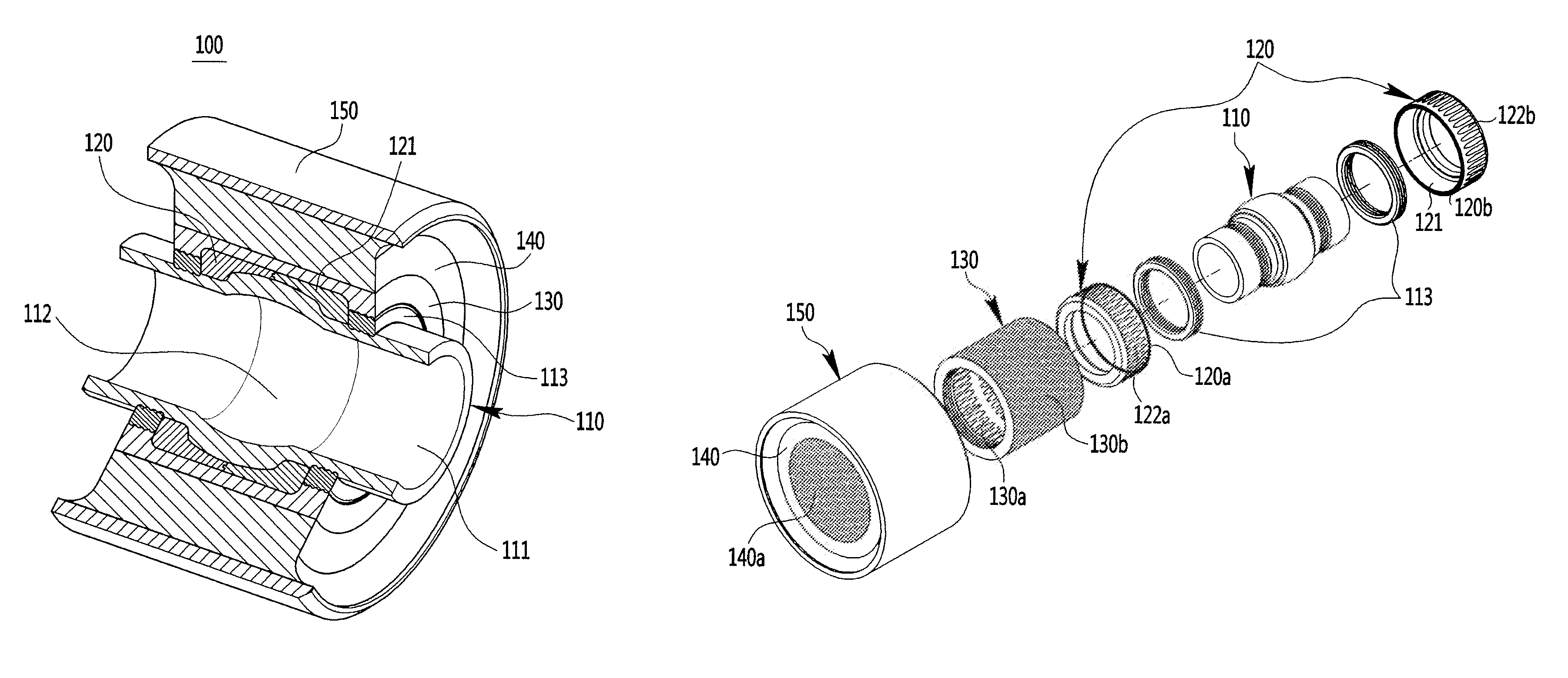 Single-axis damping joint for connecting chassis components for vehicles