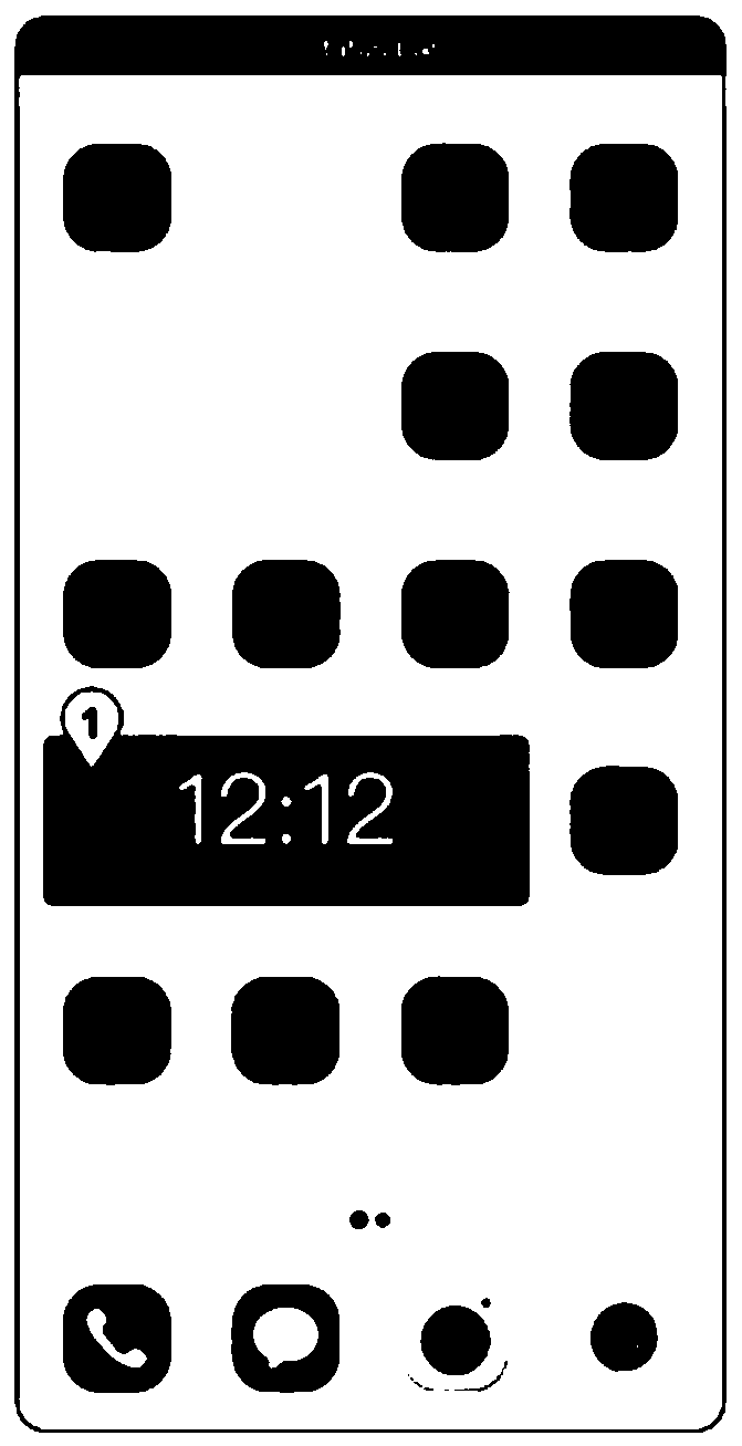 Icon arrangement method and device and storage medium