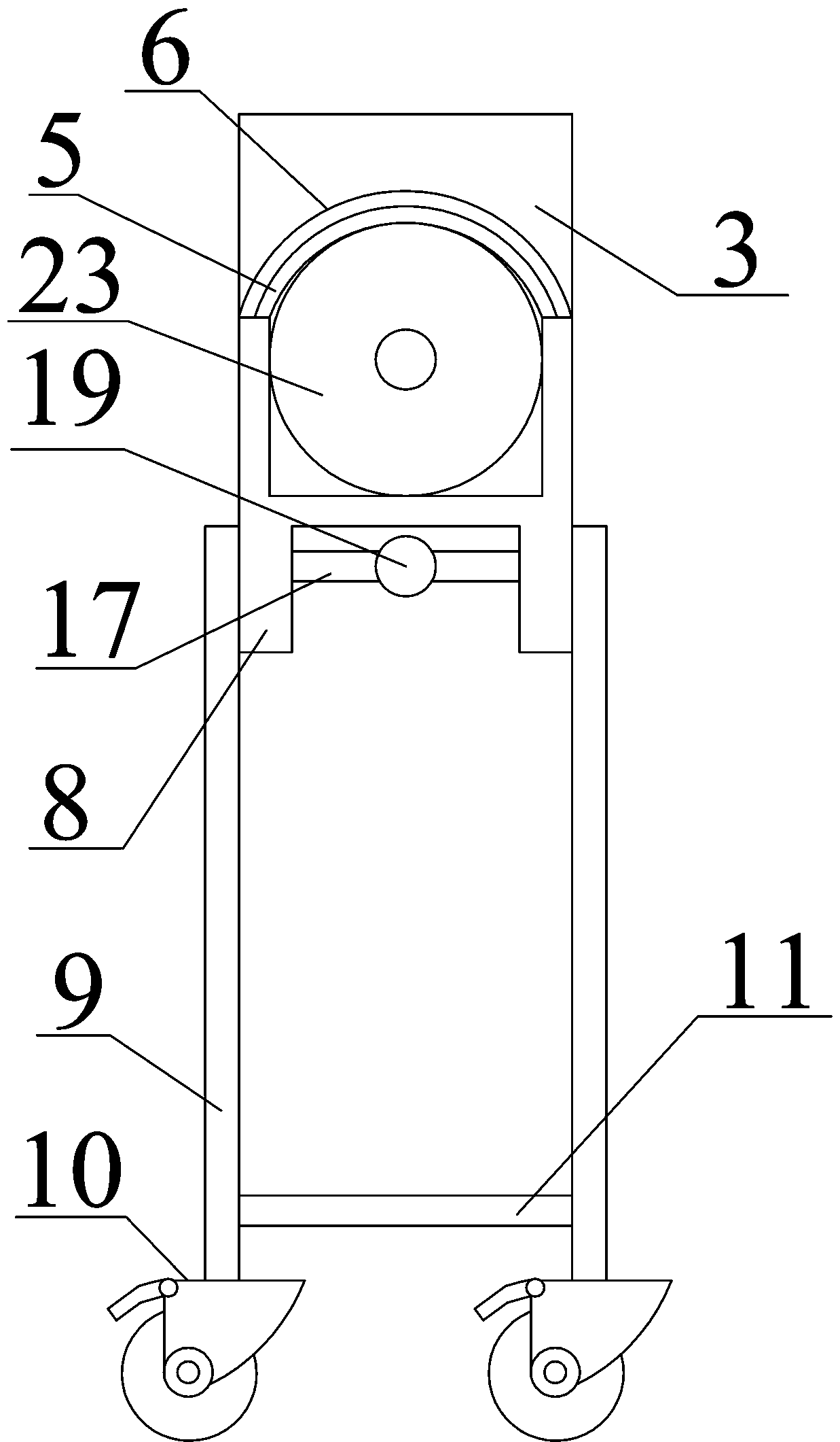 Sulfur hexafluoride supplementary gas overhaul vehicle