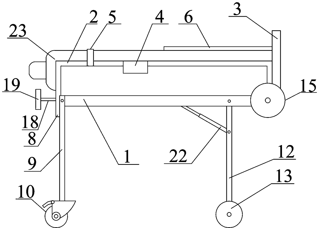 Sulfur hexafluoride supplementary gas overhaul vehicle