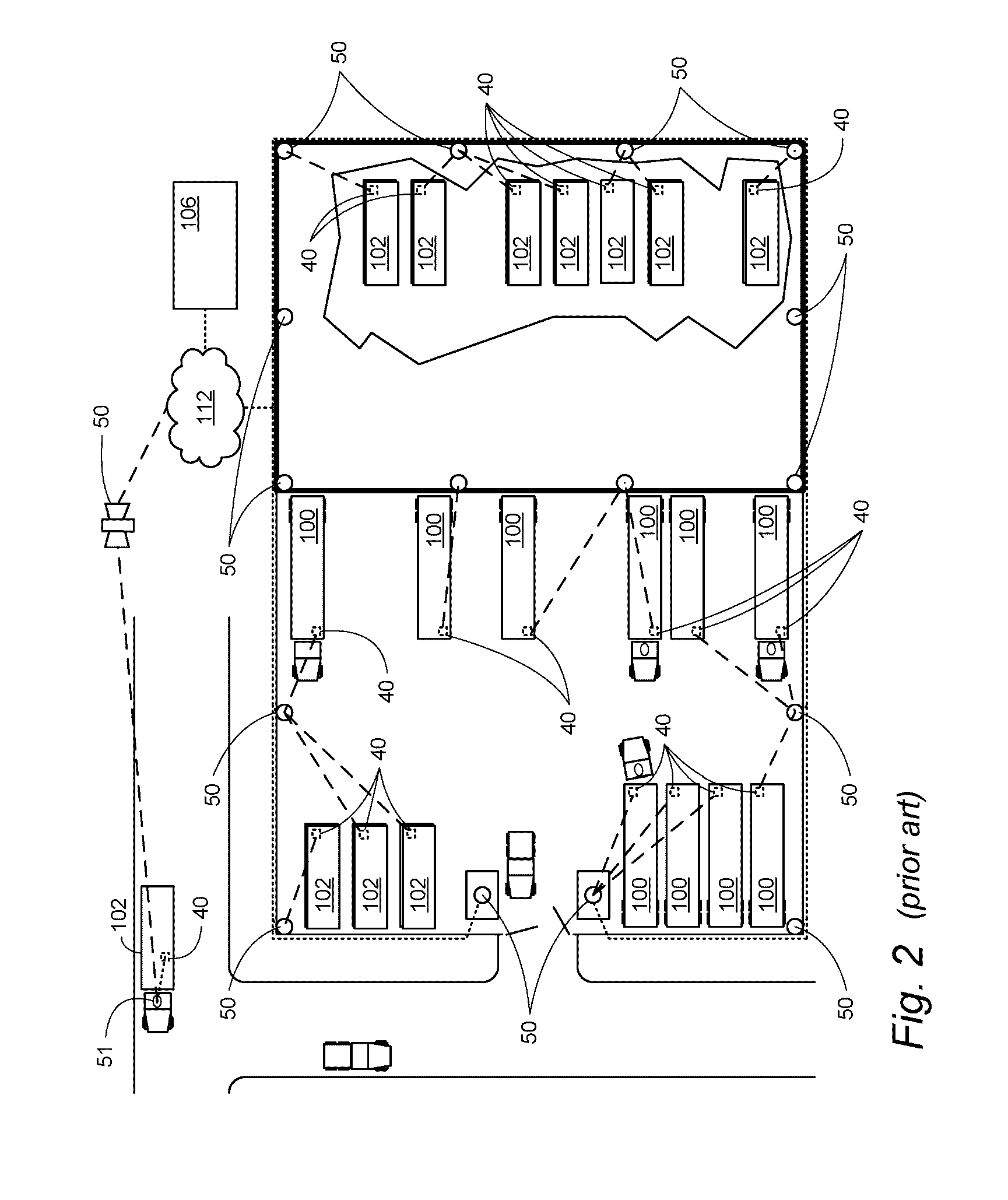 Keyhole communication device for tracking and monitoring shipping container and contents thereof