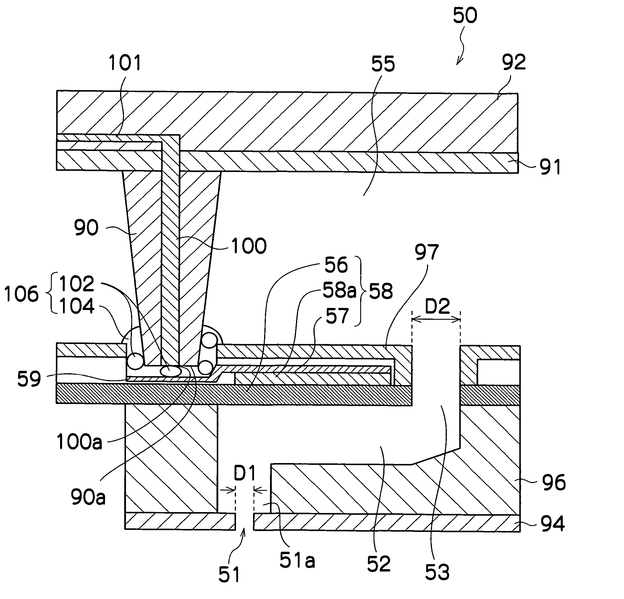 Liquid ejection head, image forming apparatus and method of manufacturing liquid ejection head