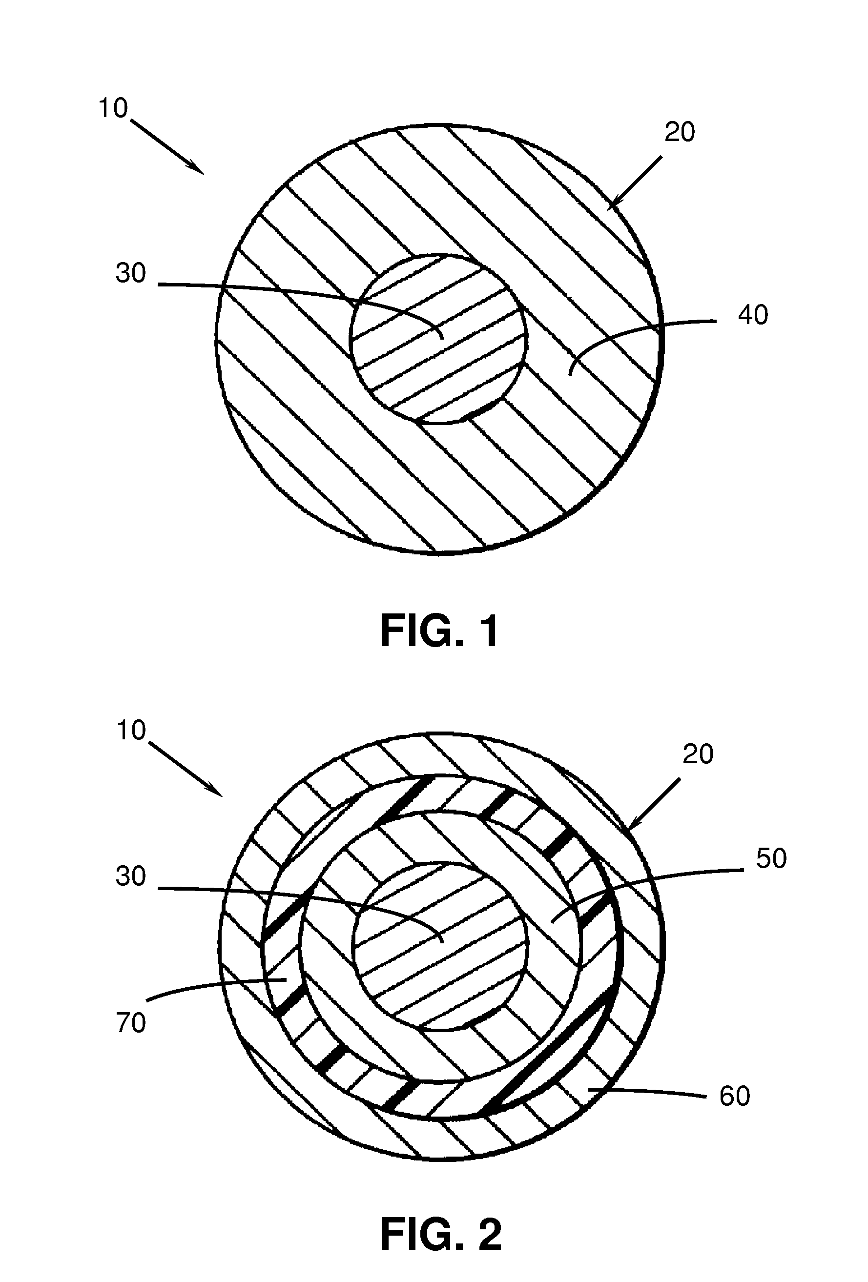 Magnet wire with coating added with fullerene-type nanostructures