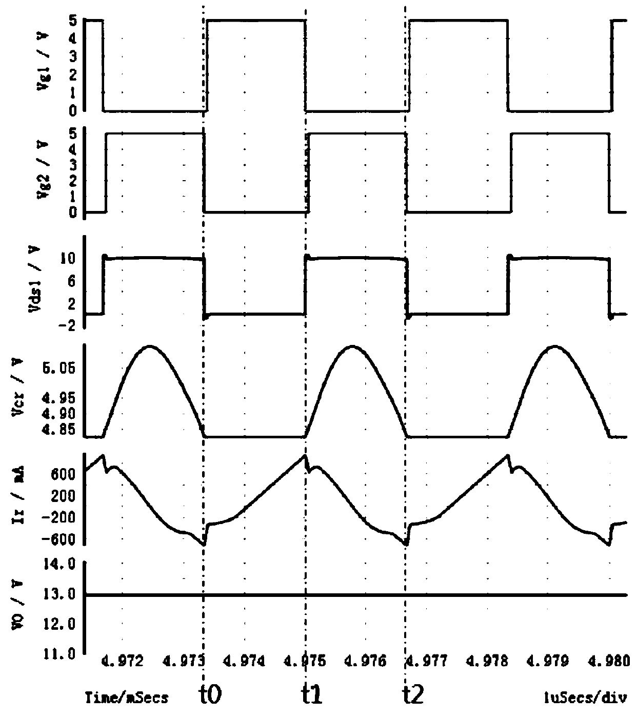 High-voltage output converter