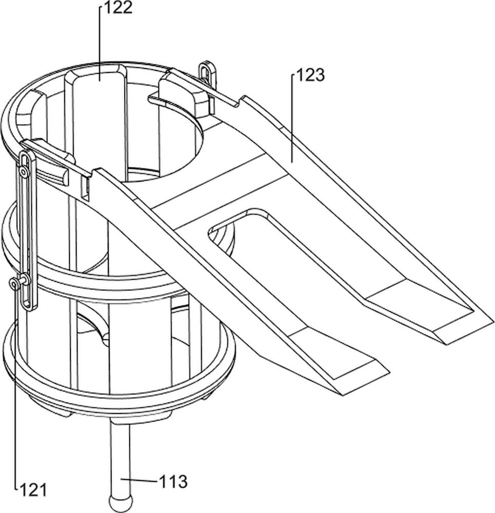 Building material barrel cover mark printing equipment