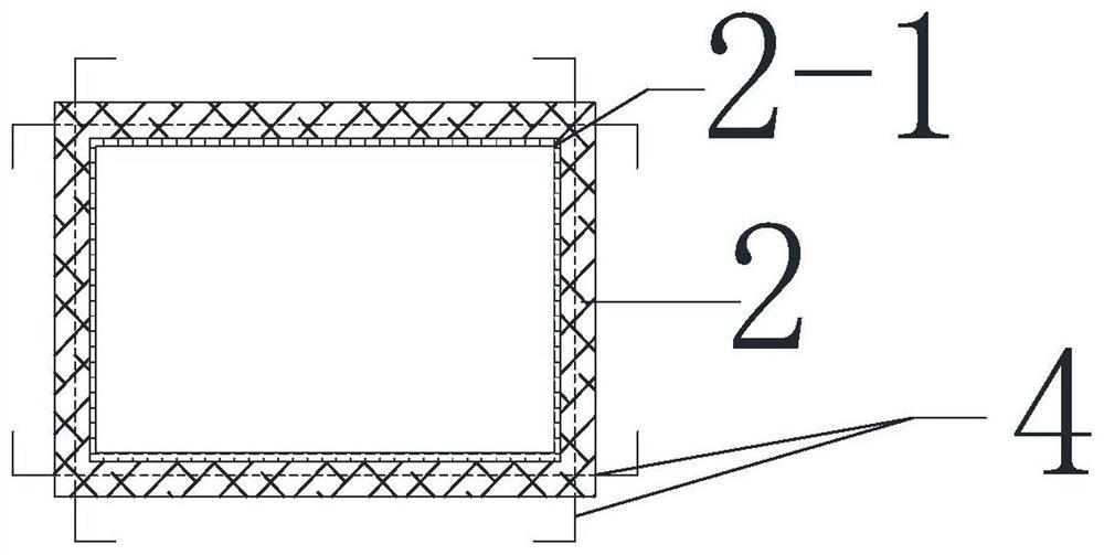 Construction method of waterproof, unloading and smoke mixing prevention integrated indoor exhaust duct structure