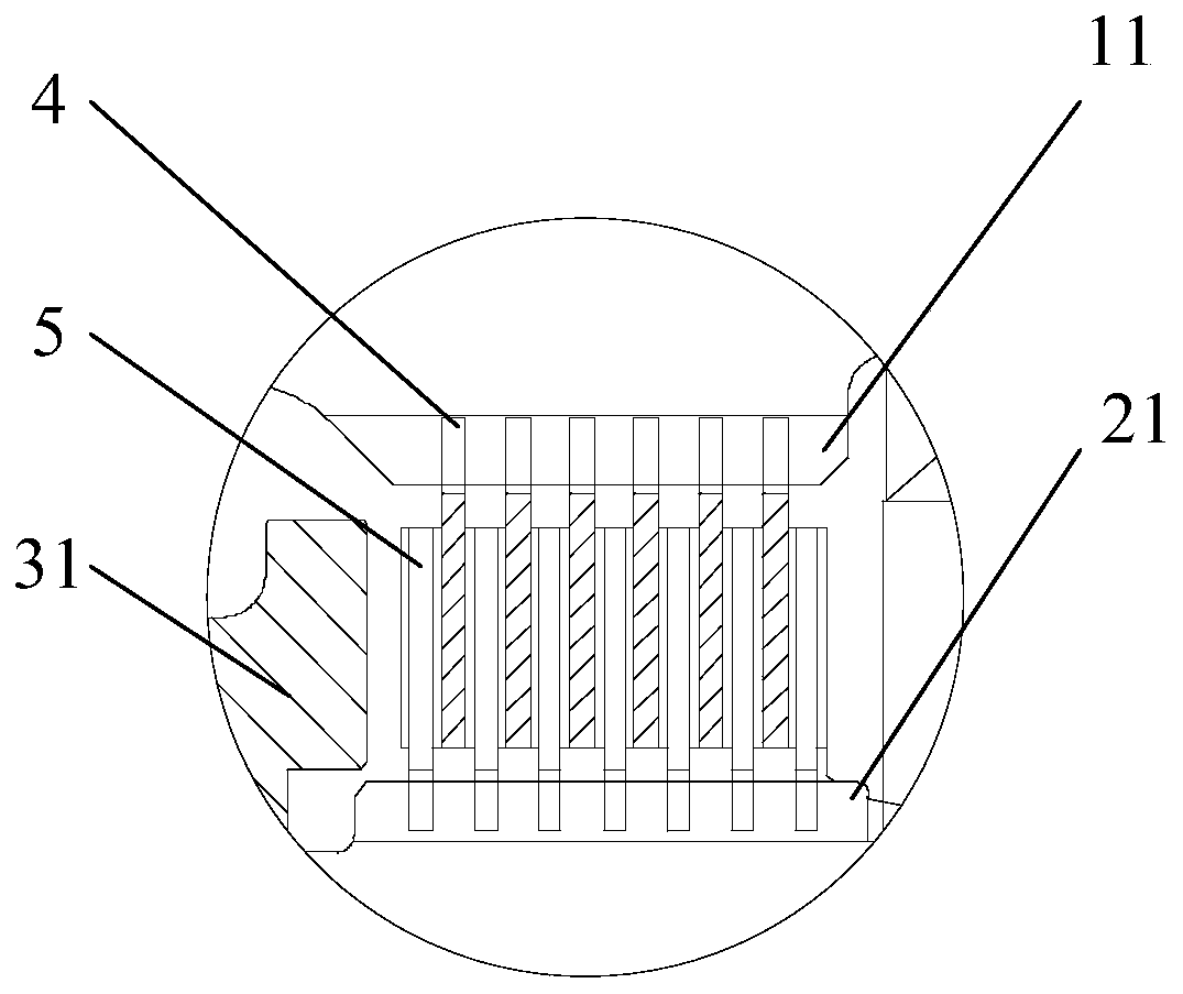 Brake device for lifting system of self-elevating ocean platform