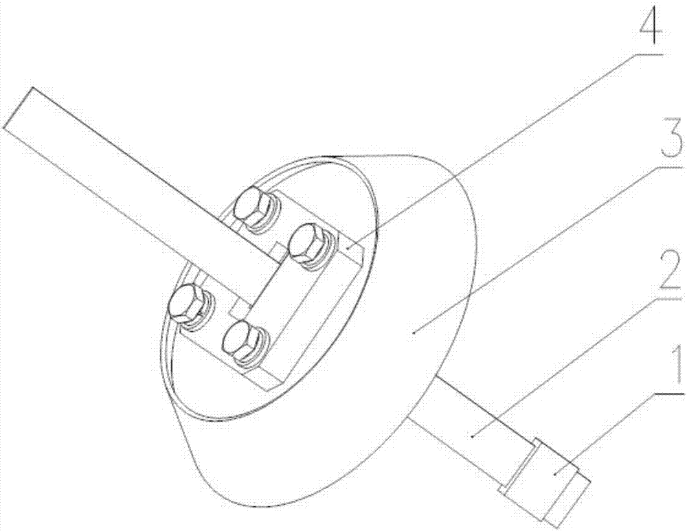 Flat cable penetration sealing device with high sealing performance in dynamic environment