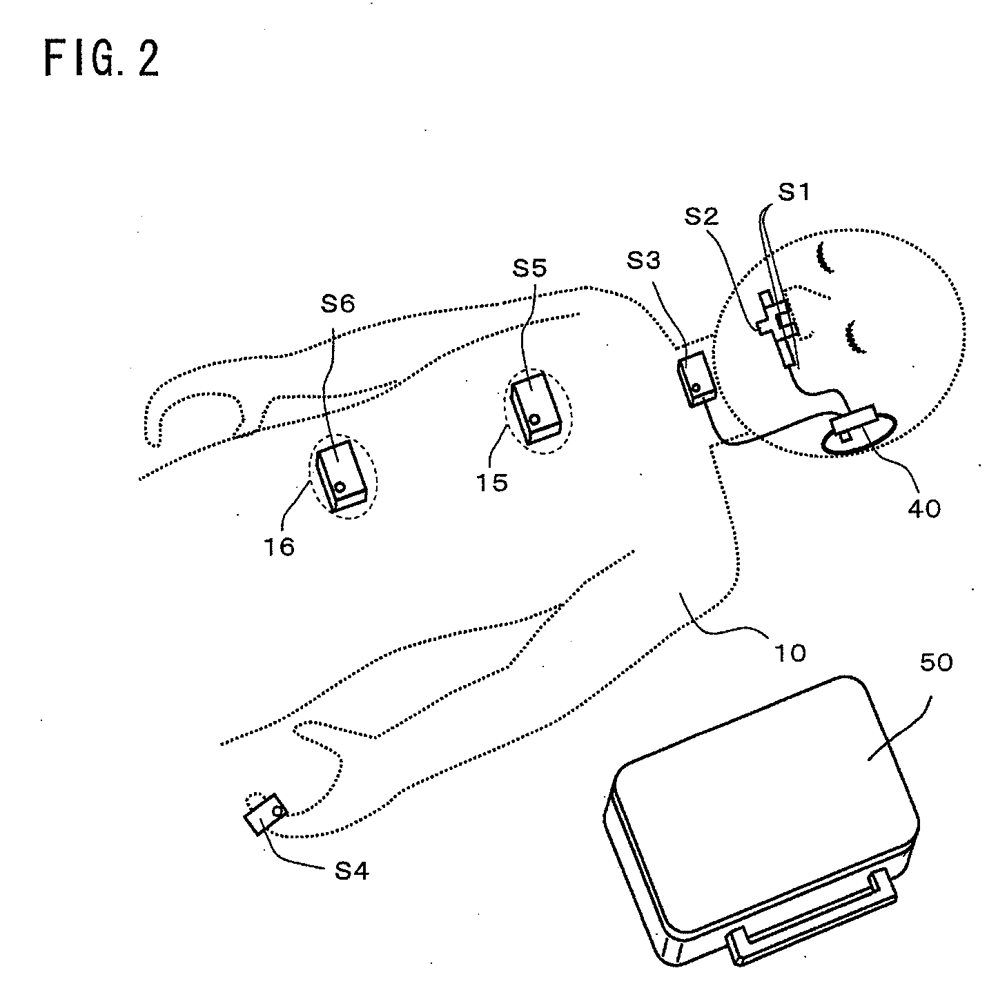 Sleep apnea test sensor assembly and sleep apnea test equipment using the same