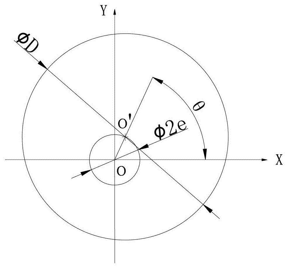 Motor-driven non-contact shock excitation device and shock excitation method thereof