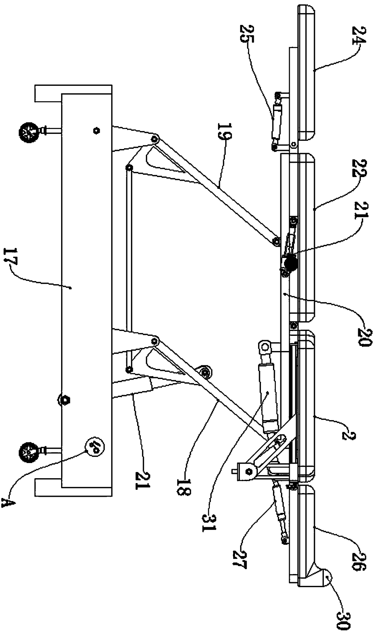 Multi-position manipulative therapy bed and application method thereof