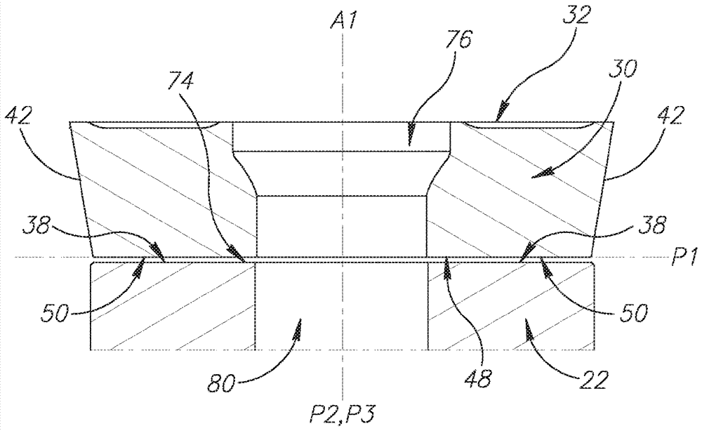 Single-sided square indexable cutting inserts and cutting tools