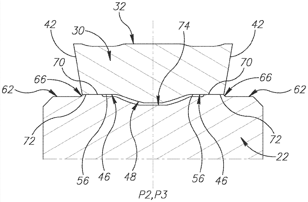 Single-sided square indexable cutting inserts and cutting tools