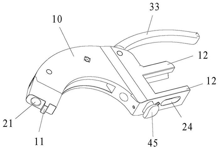 Eight-gear variable interface medullary cavity file stroke protection directional knocking device