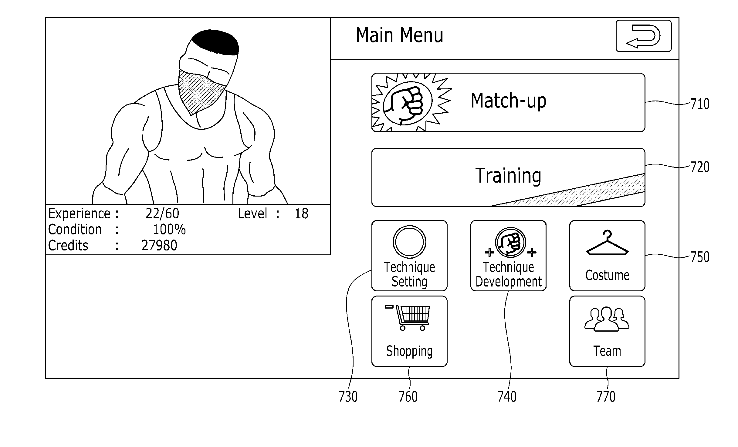 Game control method and recording medium