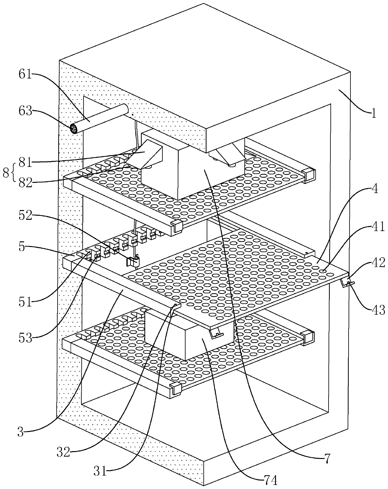 Electric power electronic type three-phase imbalance intelligent adjusting device