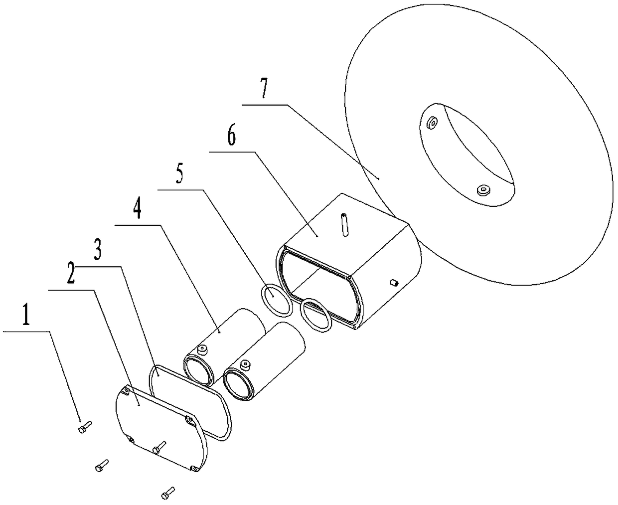 An annular airbag quick inflation device