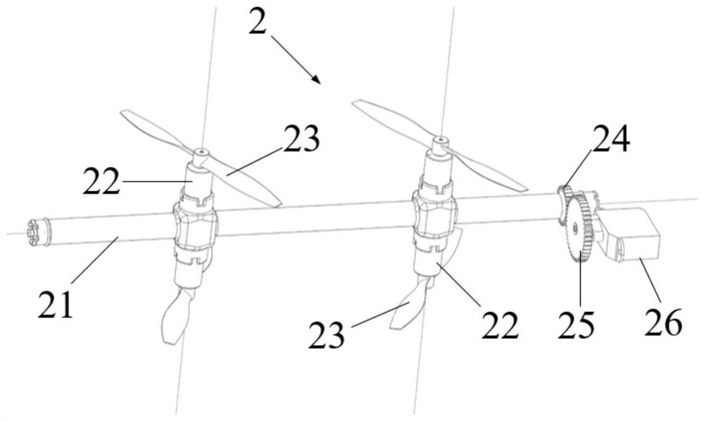 A flying robot and its flying method