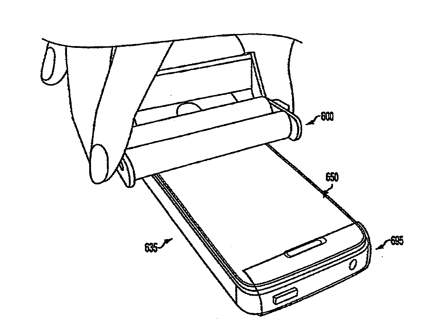 Protective material applicator device