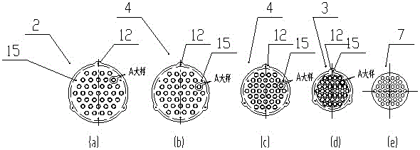 Anchorage and manufacturing process of cfrp tendon stay cable group anchors for bridges