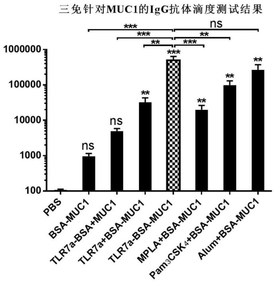 Anti-tumour vaccine molecule, and preparation method and application thereof