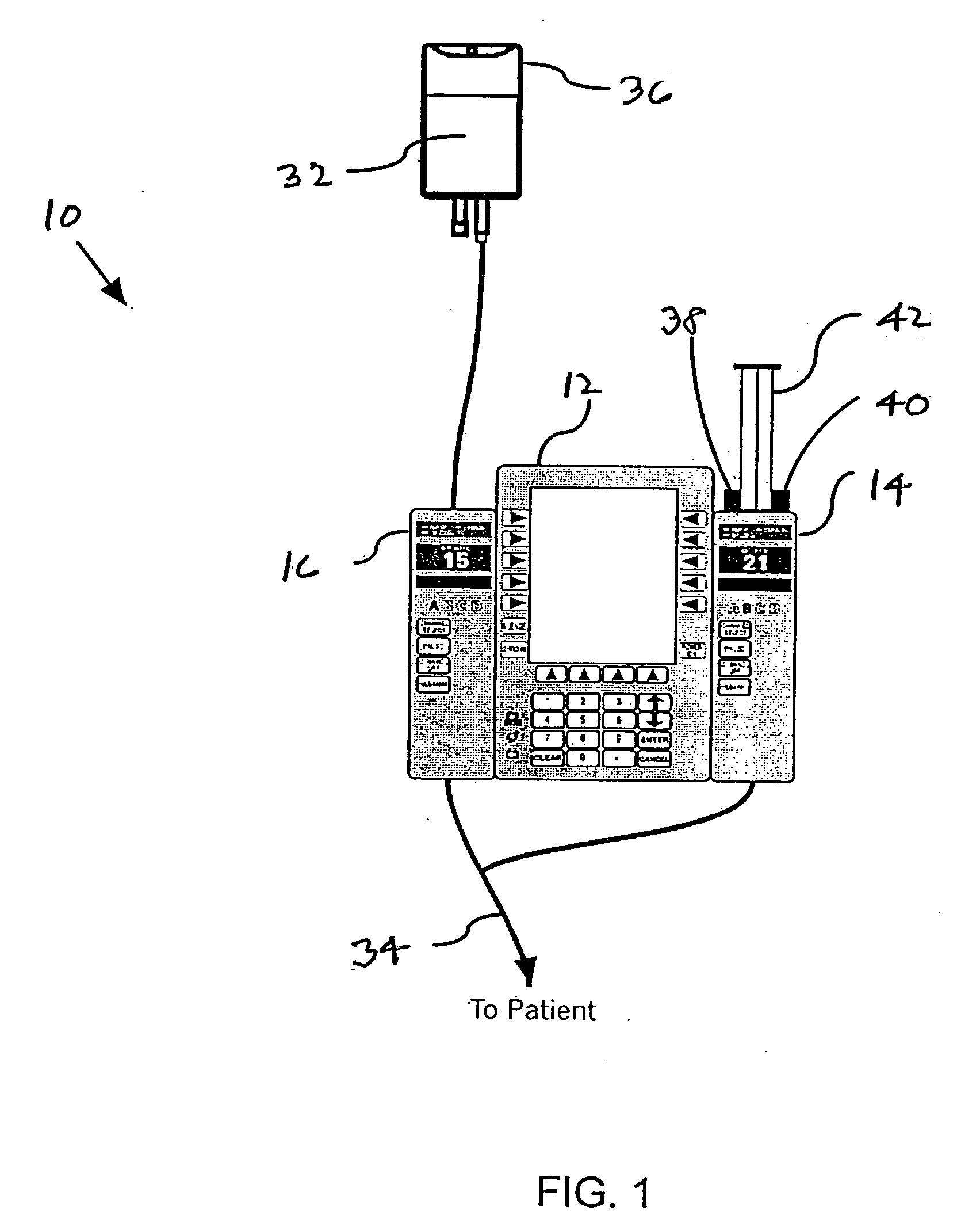 Multichannel coordinated infusion system