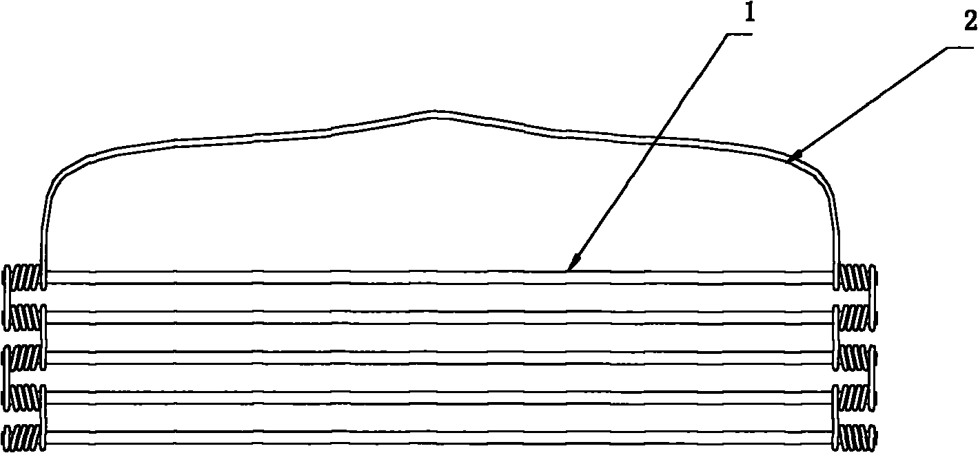 Method for plating chromium on molybdenum core rod