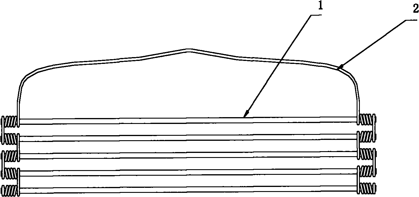 Method for plating chromium on molybdenum core rod