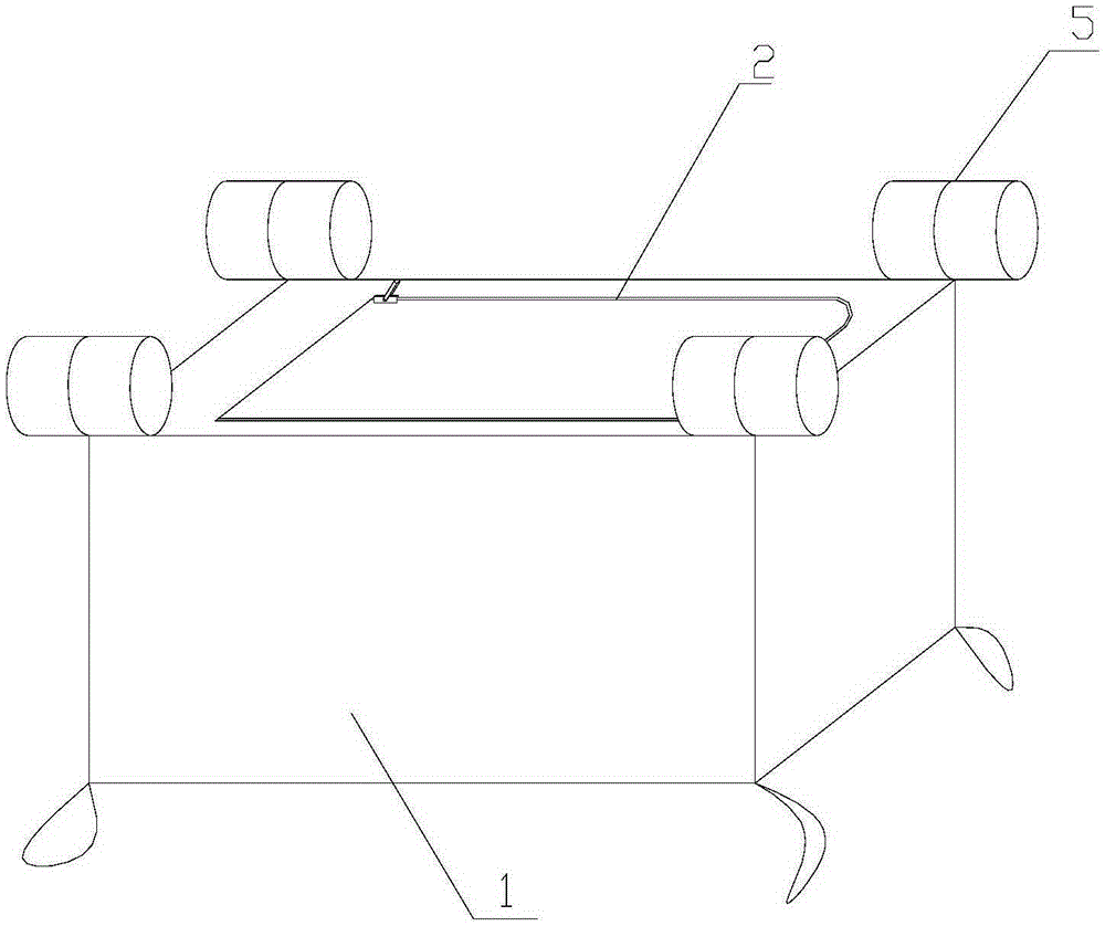 Hirudo nipponia net cage breeding method and special net cage thereof