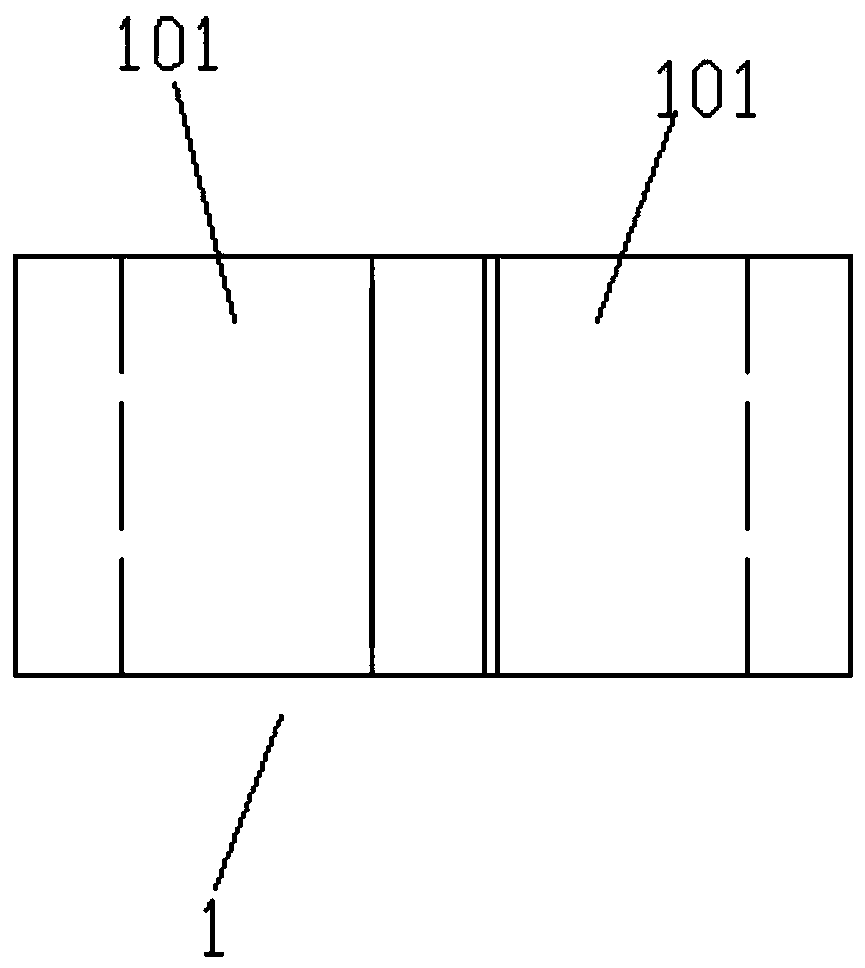 Components of glazed tile for protecting tree trunk