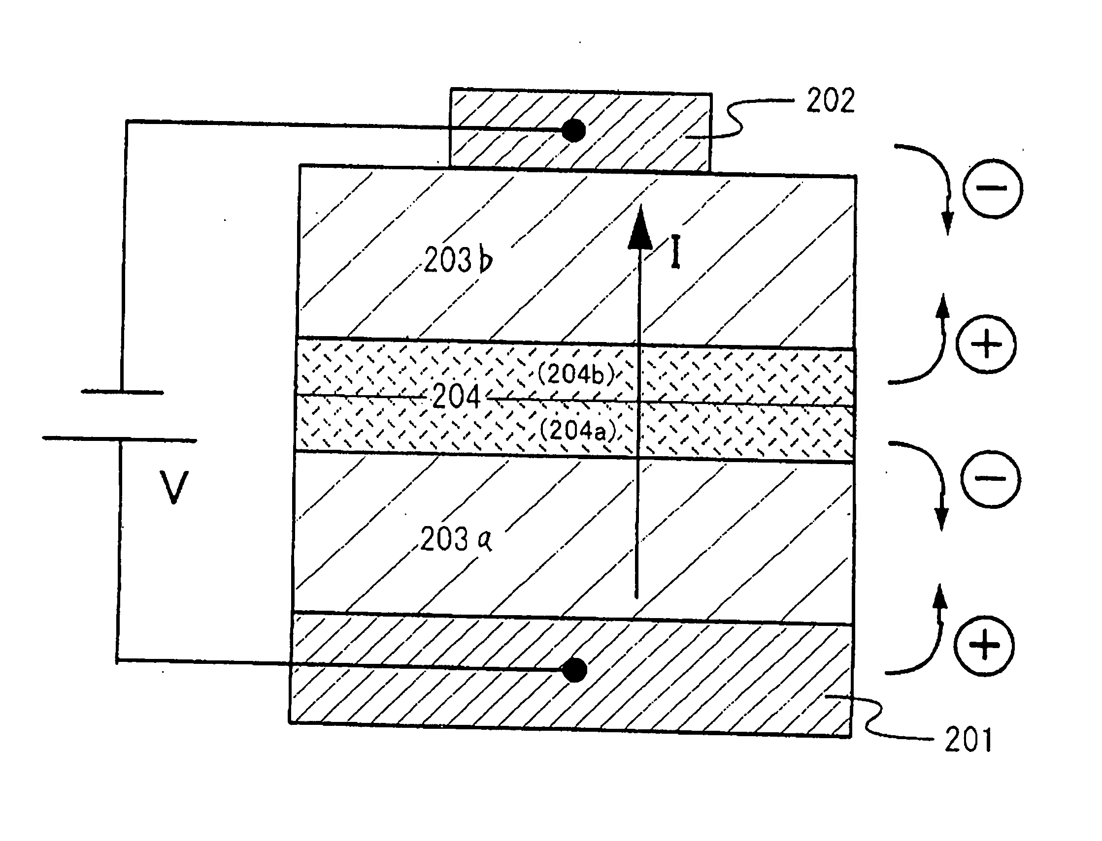 Electrode device for organic device and electronic device having the same