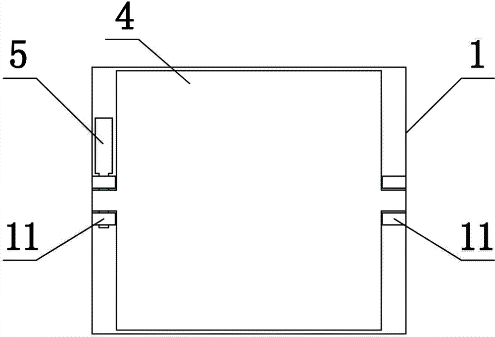 Electricity-larceny-preventing electricity meter box