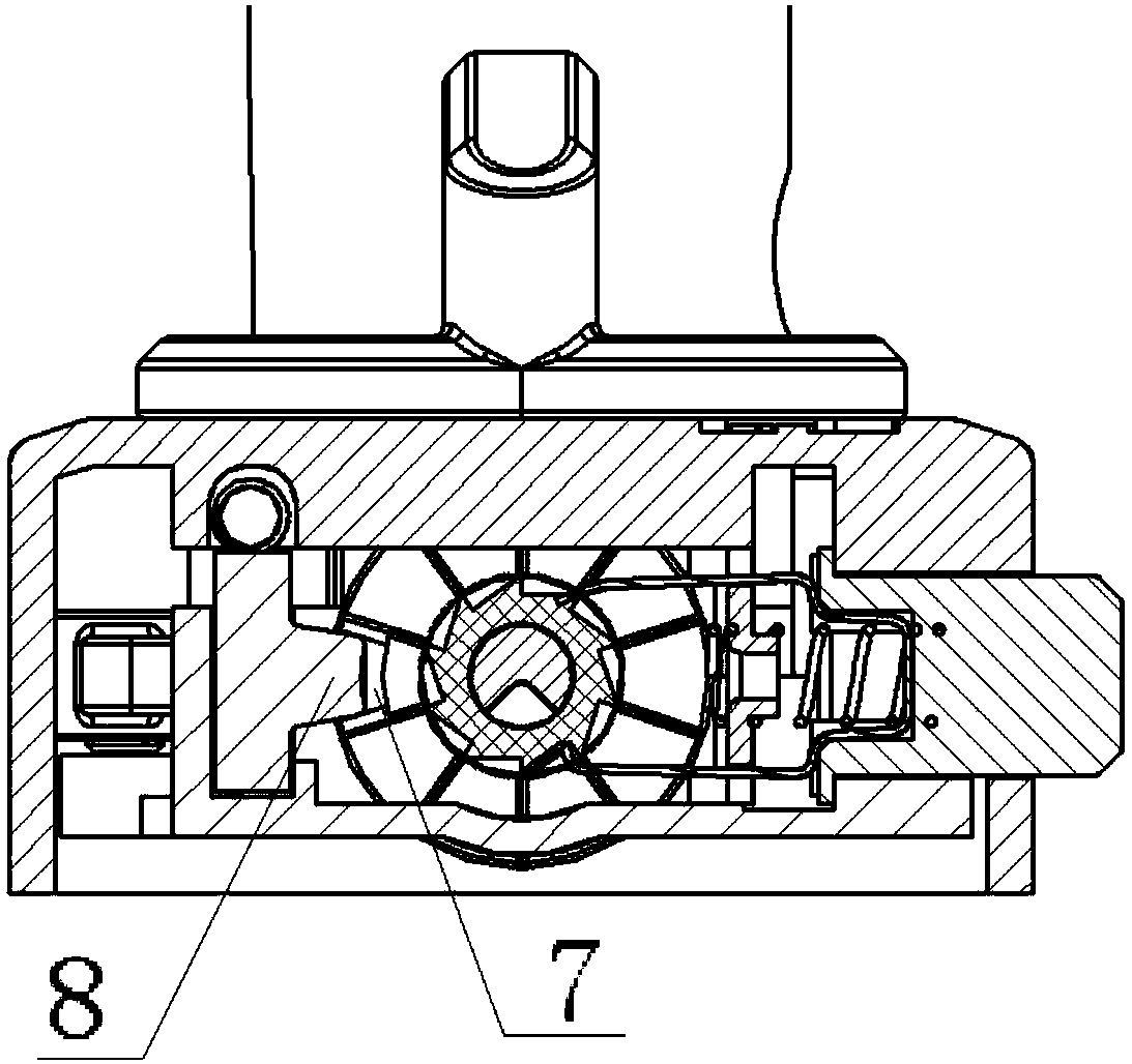 Password doorlock with lateral button