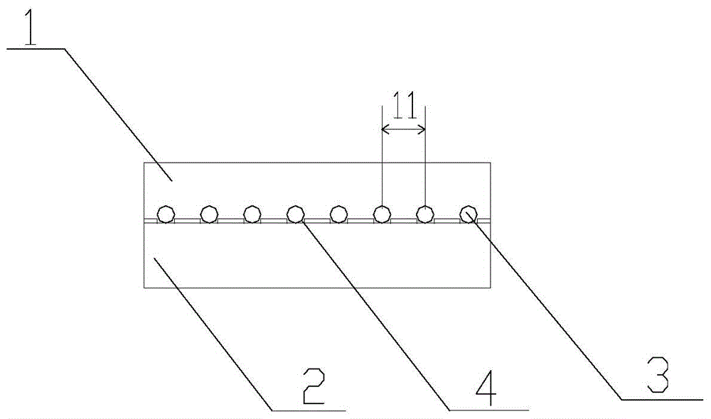 Parallel fiber array and photoelectron chip coupling component