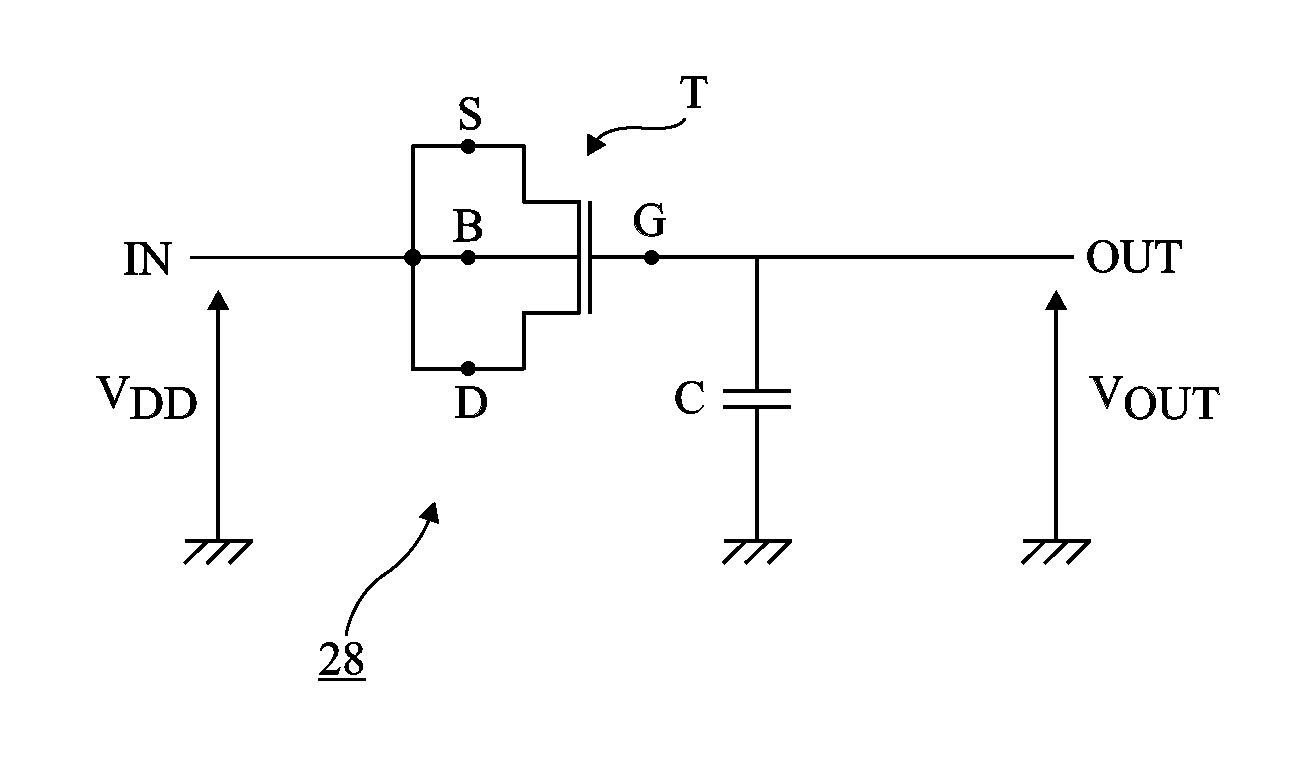 Circuit and method for detecting a fault attack