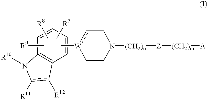 4,5,6 and 7-indole and indoline derivatitives, their preparation and use