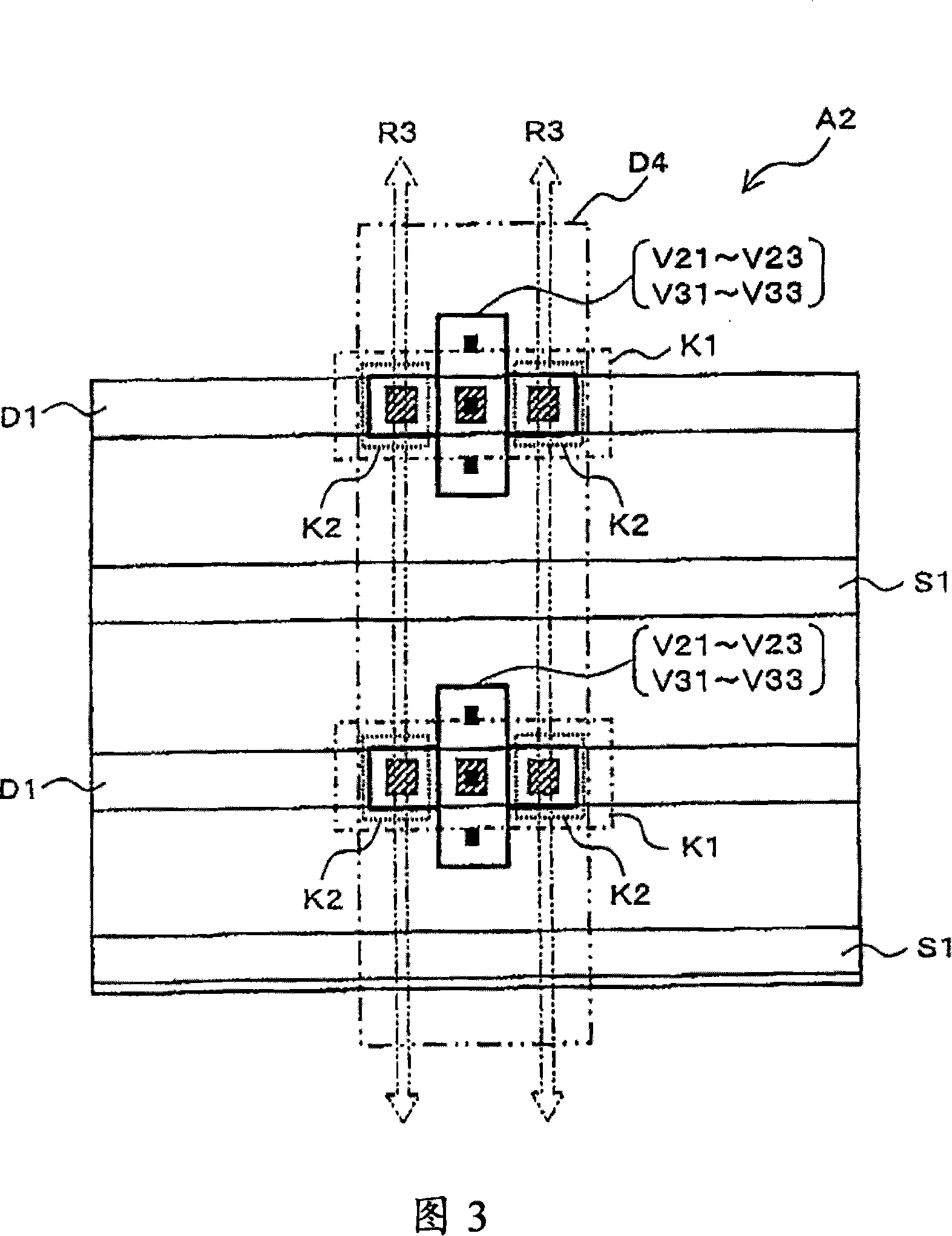 Power supply wiring configuration in semiconductor integrated circuit