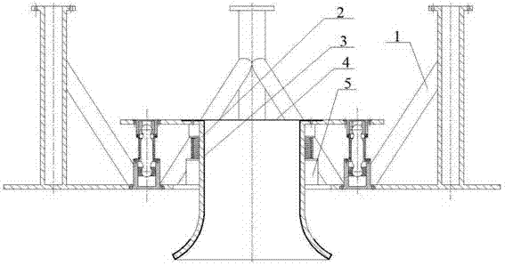 Anti-blocking-and-hanging drilling well water-secluding pipe recovery guiding device