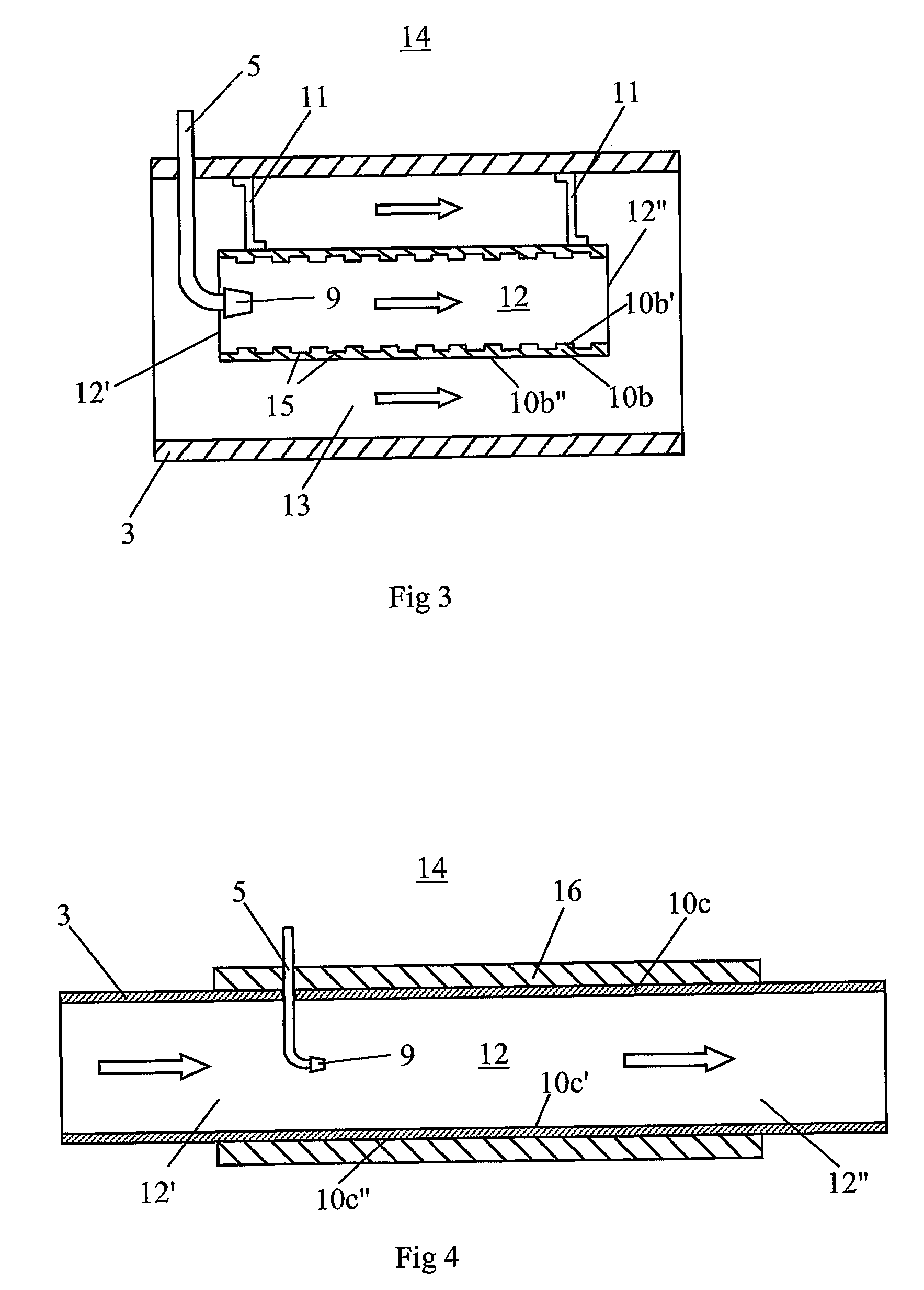 Arrangement for supplying a medium into an exhaust gas conduit in an internal combustion engine