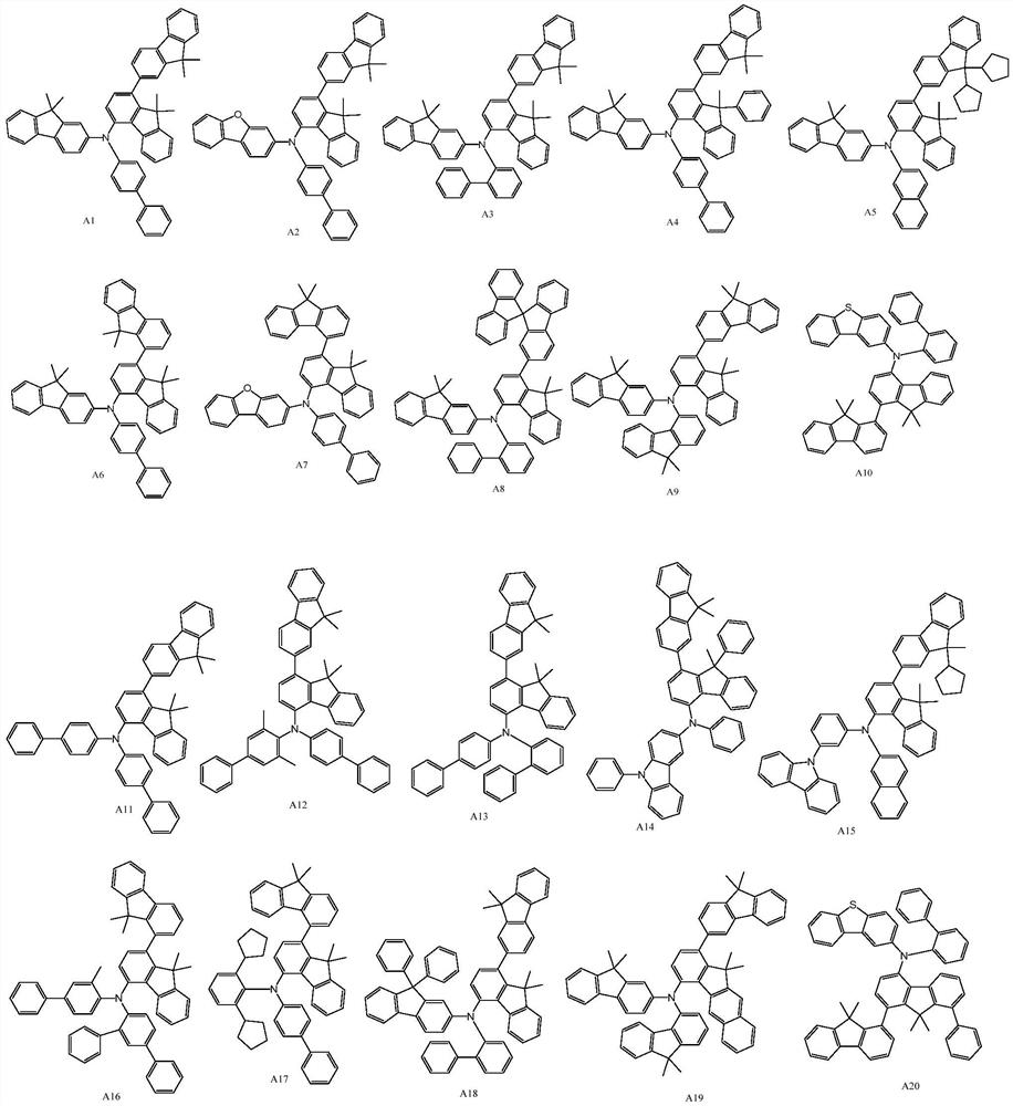 Compound, hole transport material and organic electroluminescent device