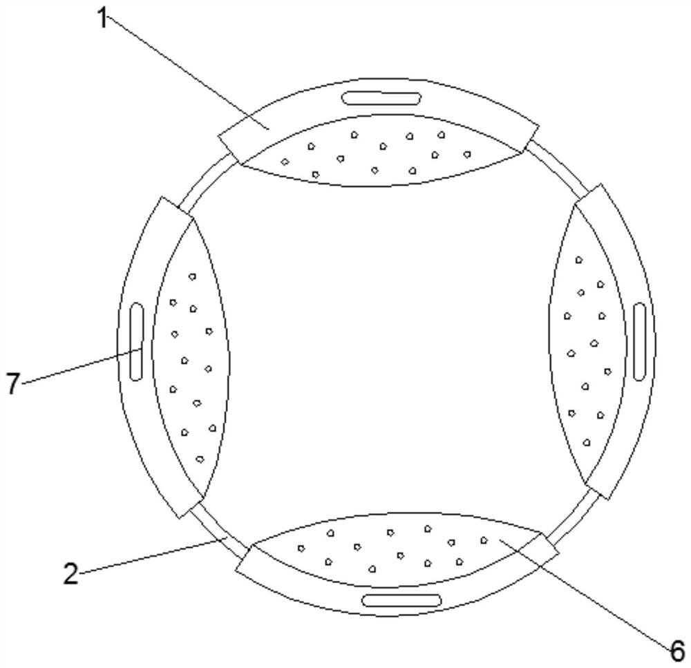 A kind of multifunctional limb splint used in traditional Chinese medicine orthopedics