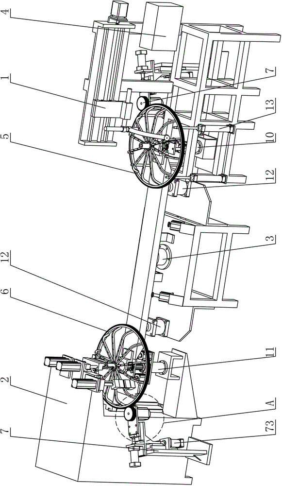 High-precision automatic fan cover production equipment