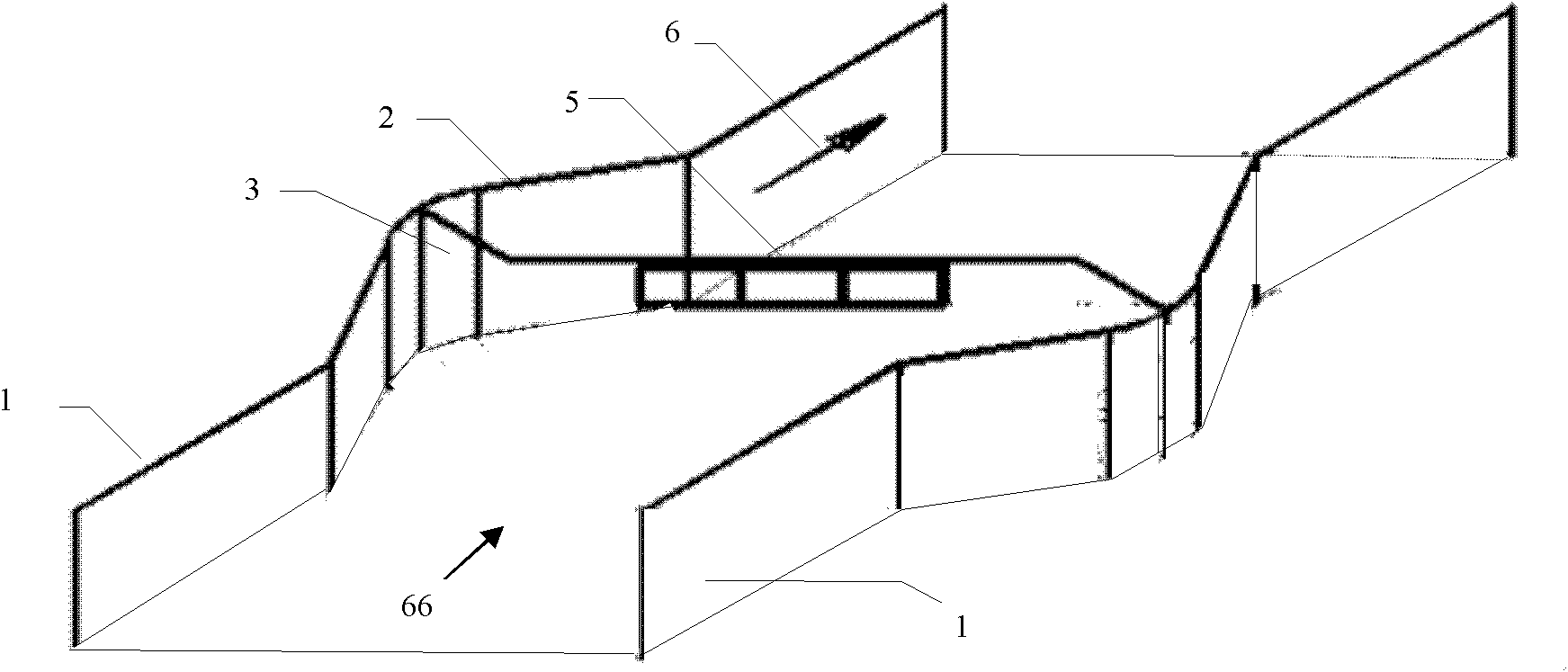 Traffic guidance system for passengers going out of railway passenger station