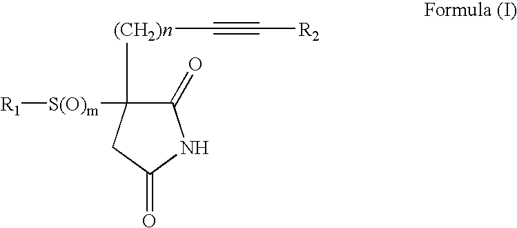 3-substituted-3-(substitutedsulfonyl or sulfanyl) pyrrolidine-2,5-diones useful for inhibition of farnesyl-protein transferase