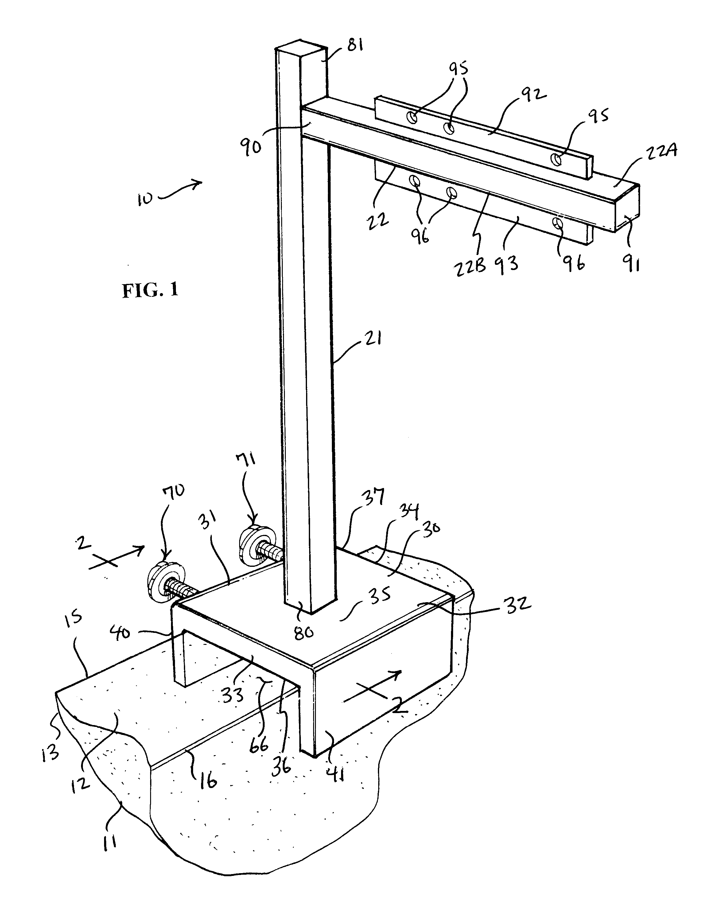 Sign support structures