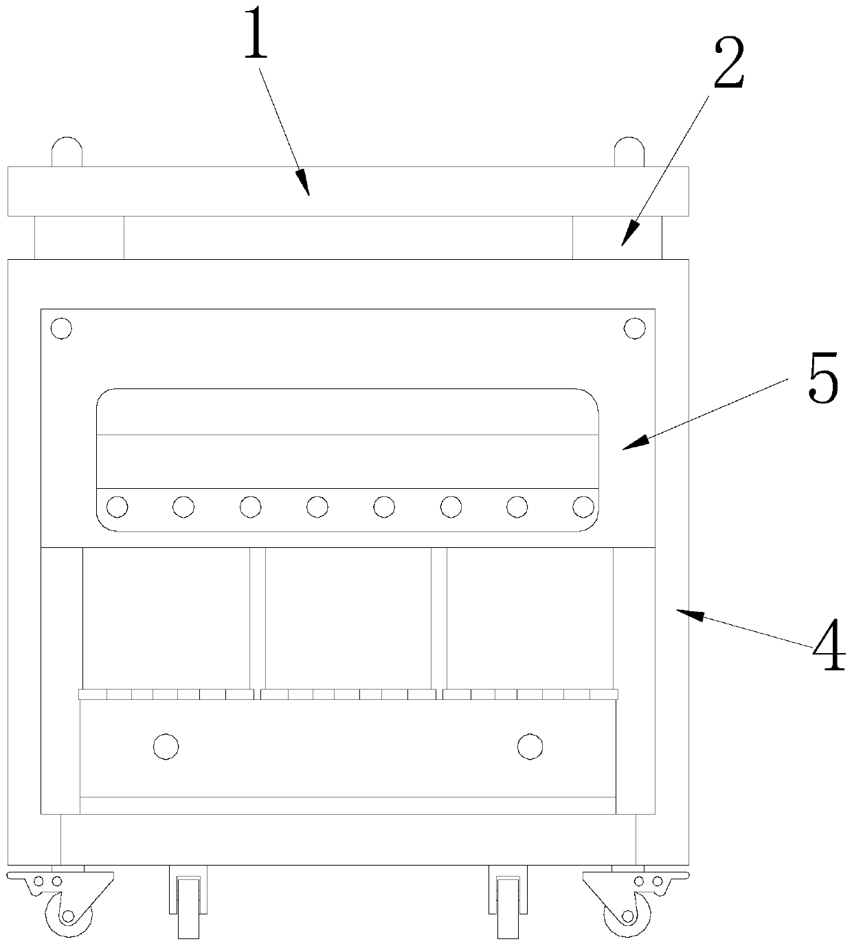 Three-phase dry-type isolation transformer