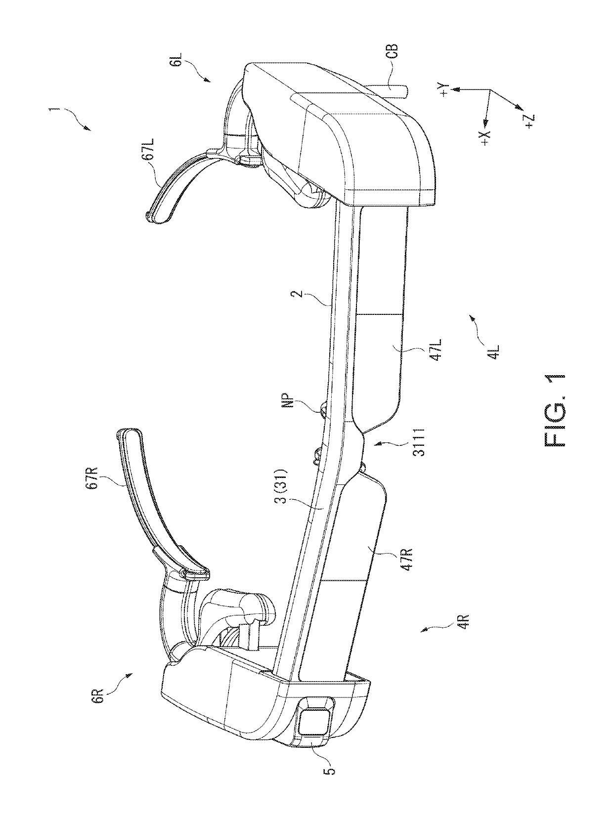 Head-mounted image display device