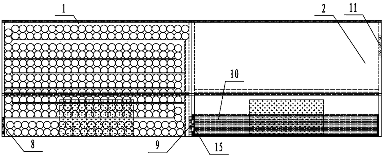 Photoelectric heating self-blasting drying device with heat storage function